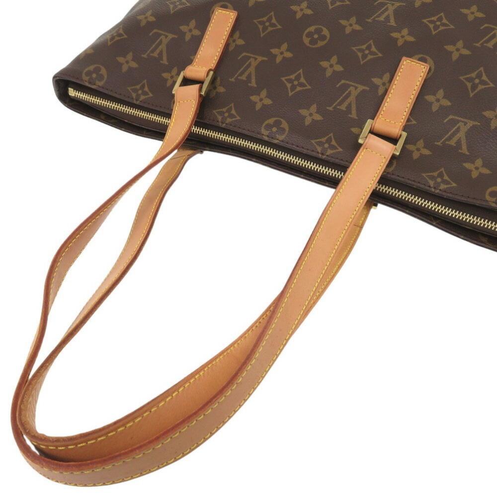 LOUIS VUITTON Authentic Brown Monogram Tote Bag - Picture 8 of 11